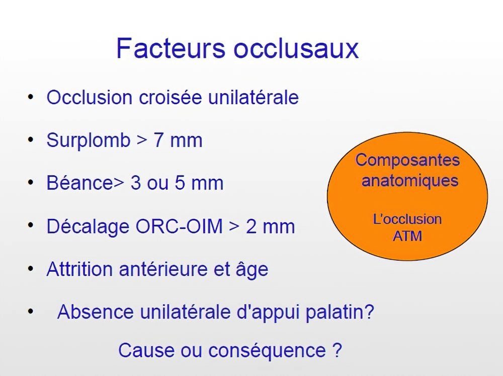 Implantologie dentaire et occlusion