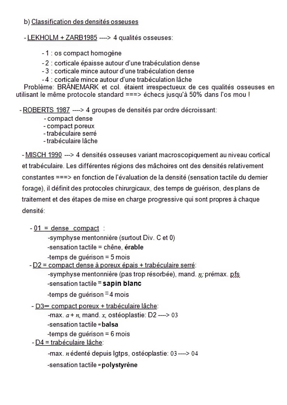 Base de l'implantologie dentaire