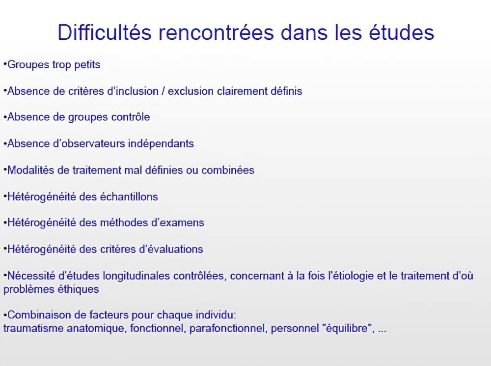 Implantologie dentaire et occlusion